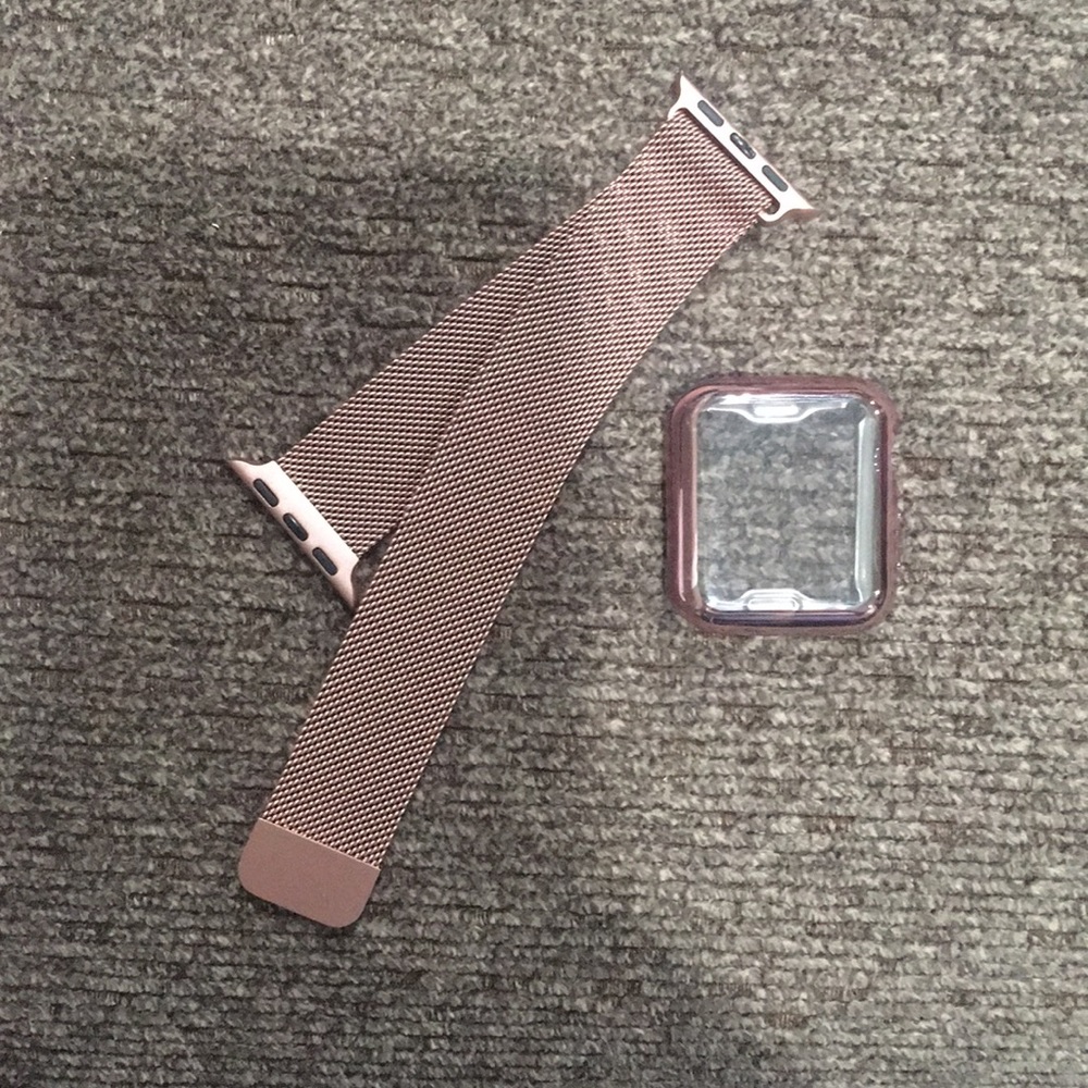 New YC YANCHENG Apple Watch Band 38MM Rose Gold